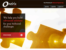 Tablet Screenshot of oneirix.com